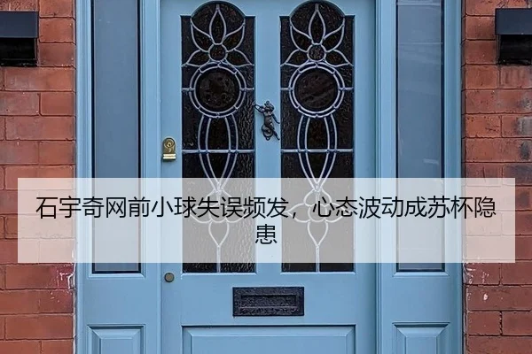 石宇奇网前小球失误频发，心态波动成苏杯隐患